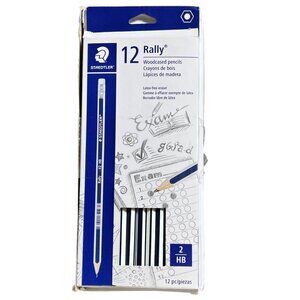 Staedtler Rally #2 HB Woodcased Pencils 12-Pack Pre-Sharpened